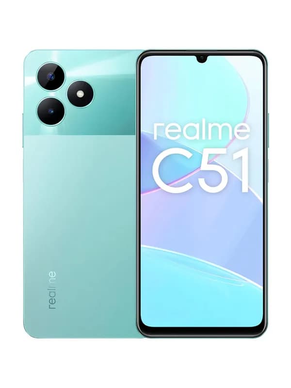 realme C51 (Mint Green, 64GB Storage, 4GB RAM)- image #1