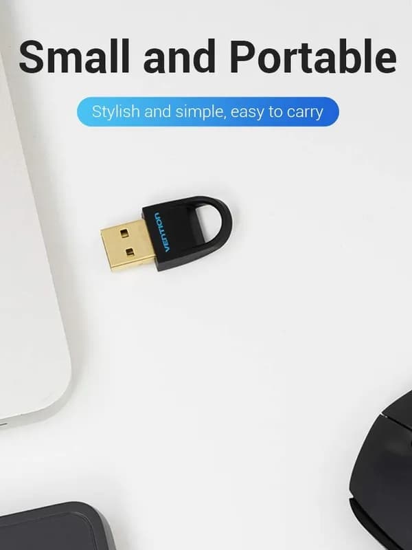 VEnTIOn USB Bluetooth CSR 4.0 Dongle Adapter for Computers and Laptop- image #2