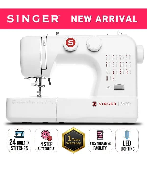 Singer SM024 Electric Sewing Machine Your Reliable Partner for Creative Sewing Projects- image #2