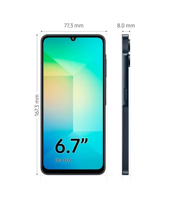 Samsung Galaxy A06  (Black, 128GB Storage, 4GB RAM) 13MP dual-camera- image #2