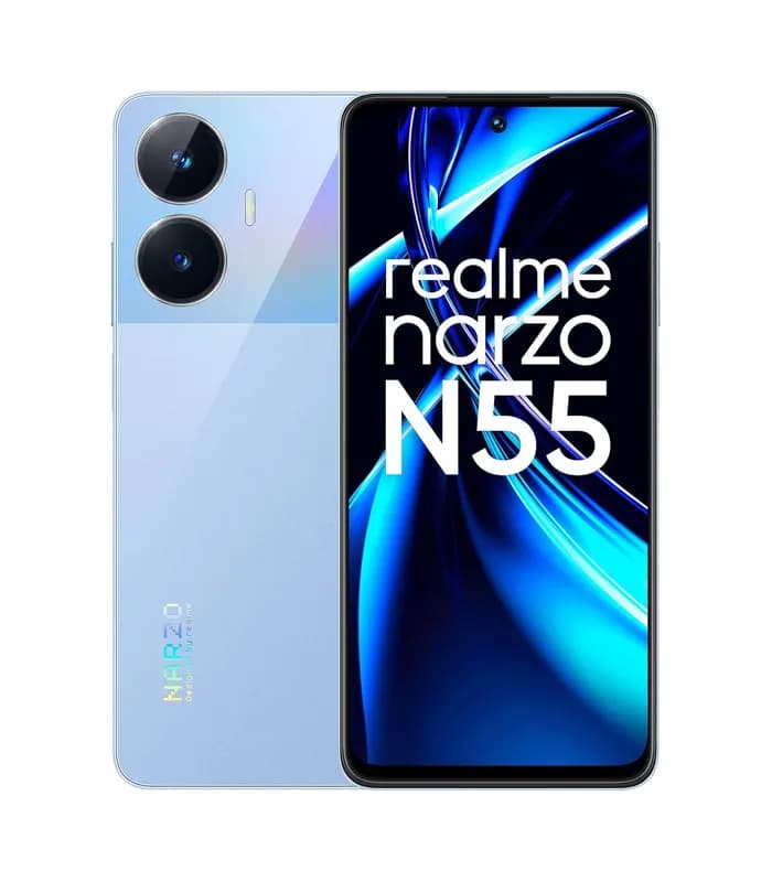 Realme narzo N55 (128GB Storage, 6GB RAM) 33W Segment Fastest Charging- image #1