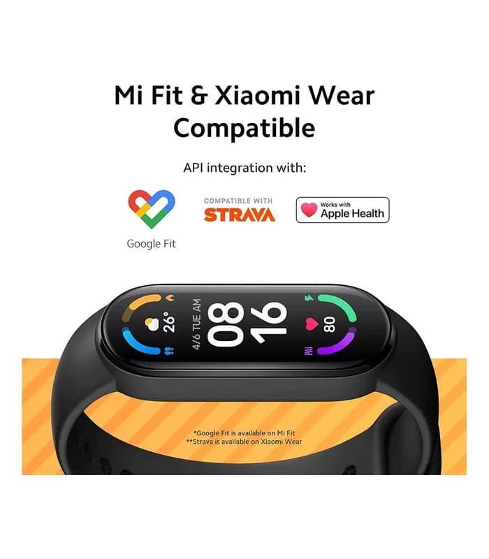 Xiaomi Mi Smart Band 6 40% Larger 1.56'' AMOLED Touch Screen, Sleep Breathing Tracking, 5ATM Water Resistant, 14 Days Battery Life- image #6