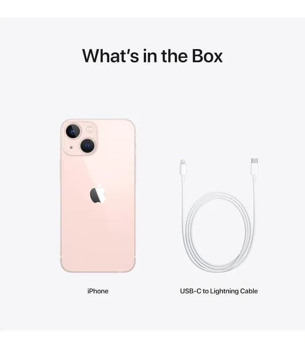 Apple iPhone 13 Mini ((Pink, 128GB Storage, 4GB RAM)- image #6