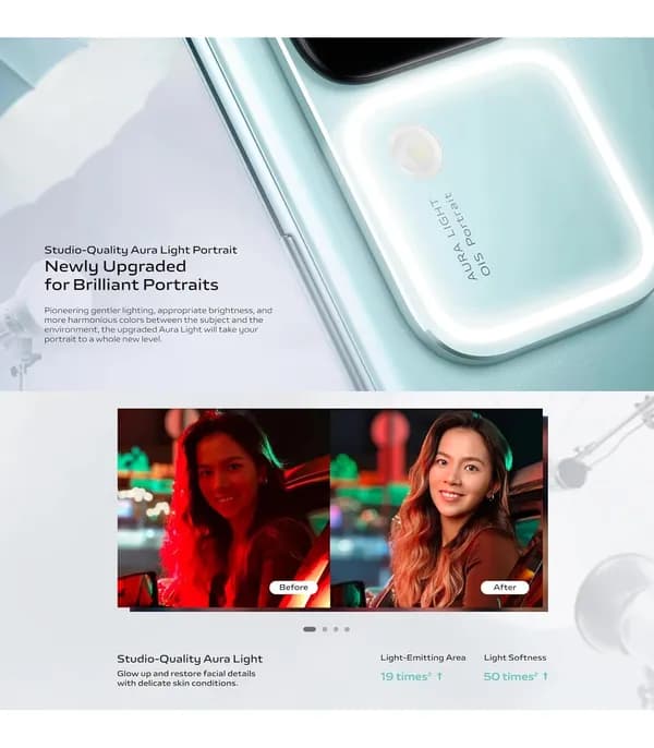 Vivo V30 Pro 5G Smartphone (Andaman Blue, 256GB Storage, 8GB RAM)- image #3