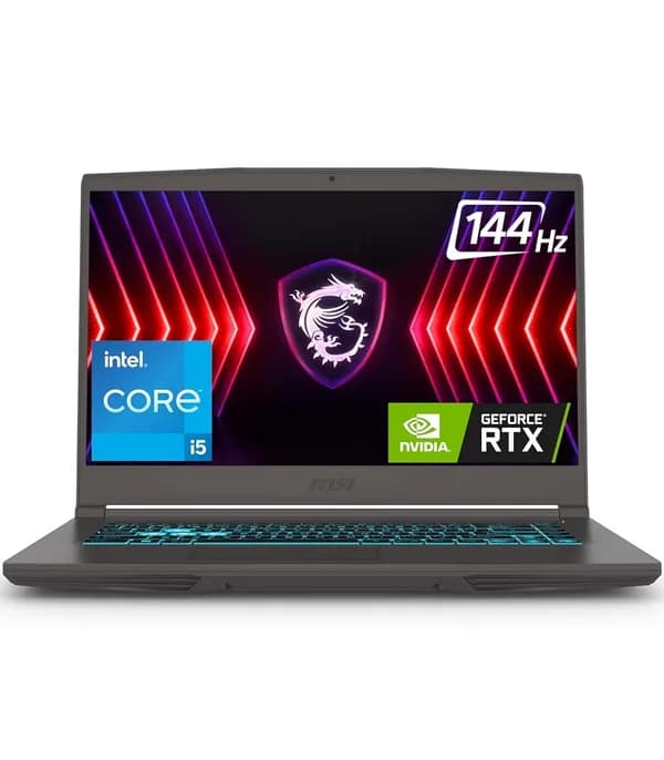 MSI Thin 15 Intel Core i5 NVIDIA RTX 2050 With 4GB Graphics 15.6" Display (Cosmos Gray, 512GB NVMe SSD, 16GB RAM) B12UCX Gaming Laptop- image #1