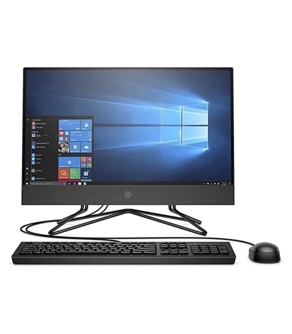 HP 200 G4 22 Intel Core i3 10 Gen 10110U (21.5-Inch Display, Gray, 1TB HDD Storage, 4GB RAM) All in One Desktop Computer- image #1
