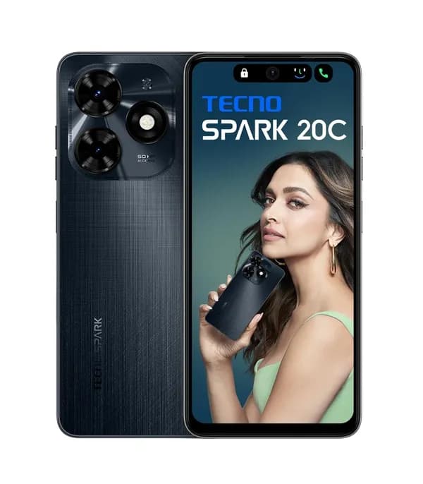 TECNO SPARK 20C (Gravity Black, 128GB Storage, 8GB RAM)- image #1