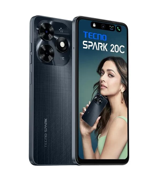 TECNO SPARK 20C (Gravity Black, 128GB Storage, 8GB RAM)- image #3